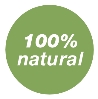 100% natural